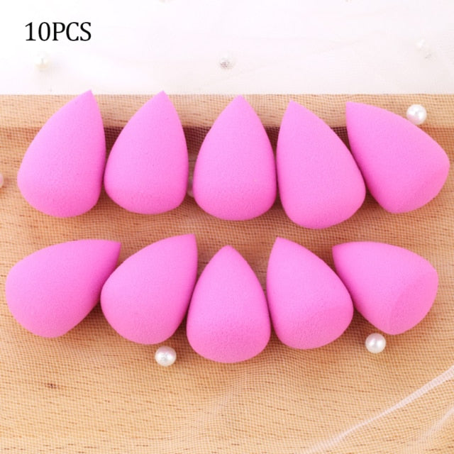 Wholesale Mini Makeup Sponge Water Drop Shape Makeup Soft Foundation puff Concealer Flawless Mixed cosmetic makeup sponge