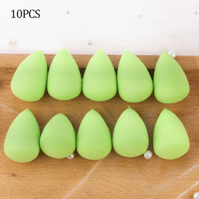 Wholesale Mini Makeup Sponge Water Drop Shape Makeup Soft Foundation puff Concealer Flawless Mixed cosmetic makeup sponge