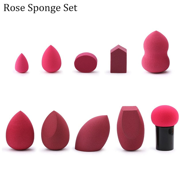 Wholesale Mini Makeup Sponge Water Drop Shape Makeup Soft Foundation puff Concealer Flawless Mixed cosmetic makeup sponge