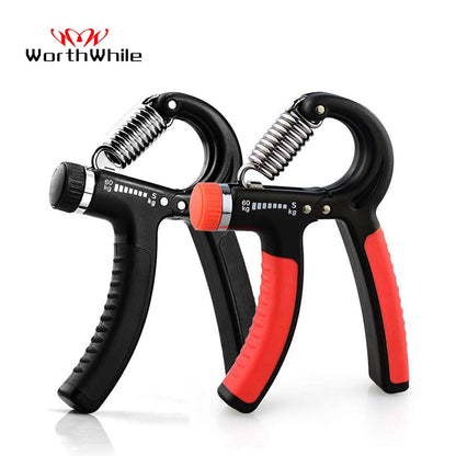 WorthWhile 5-60Kg Gym Fitness Adjustable Hand Grip Finger Forearm Strength for Muscle Recovery Hand Gripper Exerciser Trainer