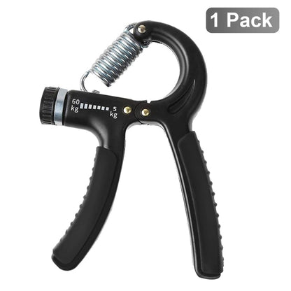 WorthWhile 5-60Kg Gym Fitness Adjustable Hand Grip Finger Forearm Strength for Muscle Recovery Hand Gripper Exerciser Trainer