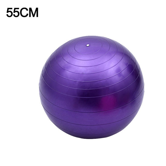 Yoga Balls Bola Pilates Fitness Gym Balance Exercise