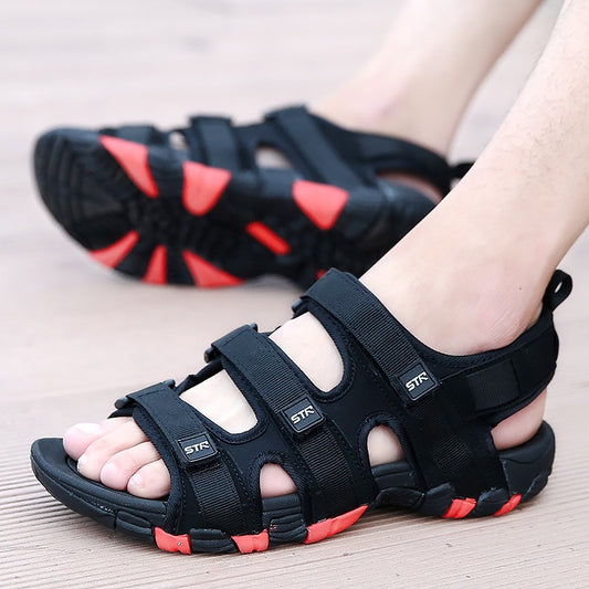 Summer Men Sandals Hook &loop Men's Summer Shoes