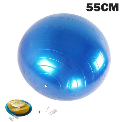 Yoga Balls Pilates Fitness Gym Balance with pump