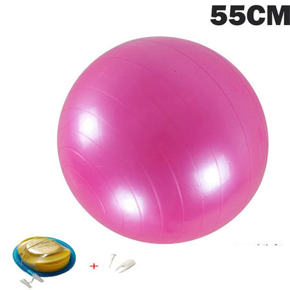 Yoga Balls Pilates Fitness Gym Balance with pump