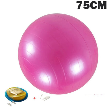 Yoga Balls Pilates Fitness Gym Balance with pump