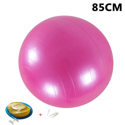 Yoga Balls Pilates Fitness Gym Balance with pump