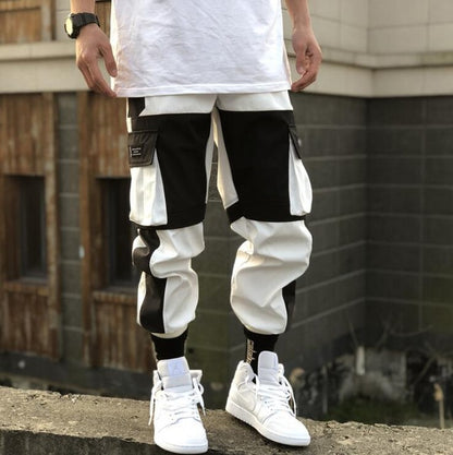 Streetwear Men's Multi Pockets Cargo Harem Hip Hop Pants