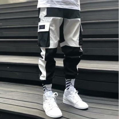 Streetwear Men's Multi Pockets Cargo Harem Hip Hop Pants