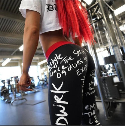 Women Hot Leggings Digital Print Ice and Snow Fitness Sexy