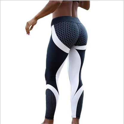 Women Hot Leggings Digital Print Ice and Snow Fitness Sexy