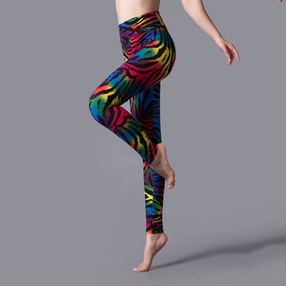 VISNXGI Casual Leggings Elastic Leggings Women Fitness High Waist Pants Push Up Spandex