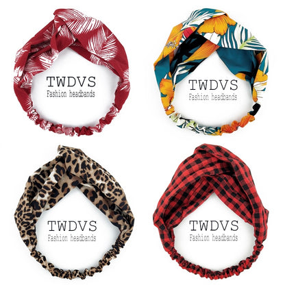 Knotted Turban Hair Scrunchies