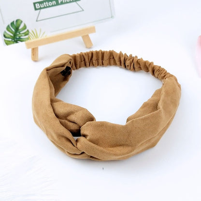 Knotted Turban Hair Scrunchies