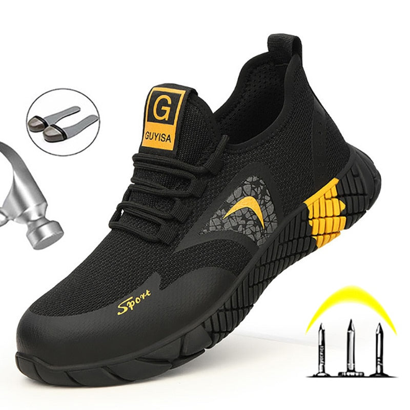 Men's Safety Shoes With Steel Toe Cap