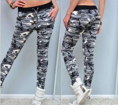 YGYEEG Camouflage Leggings with Pockets