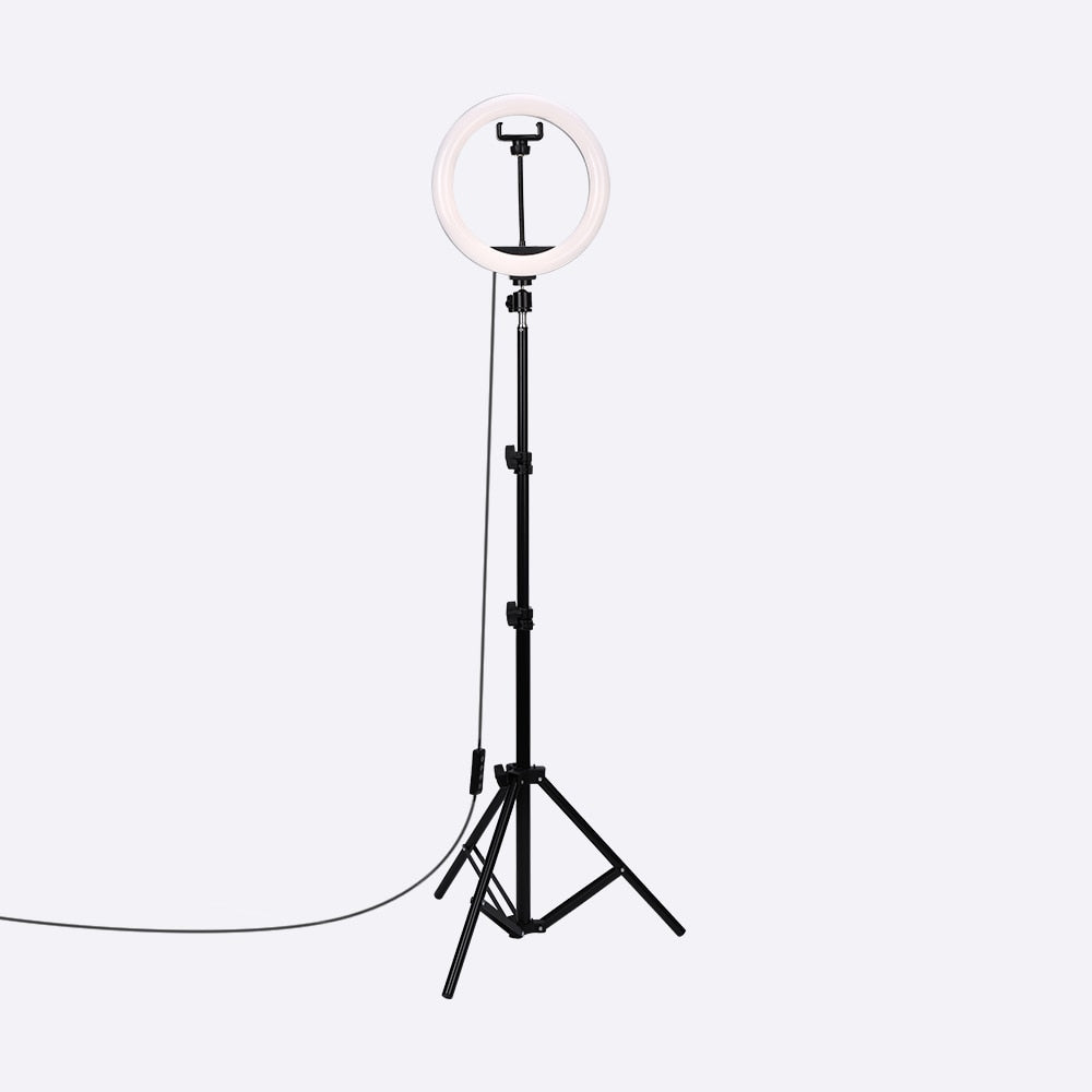 Selfie Ring Light with 1.6m Tripod