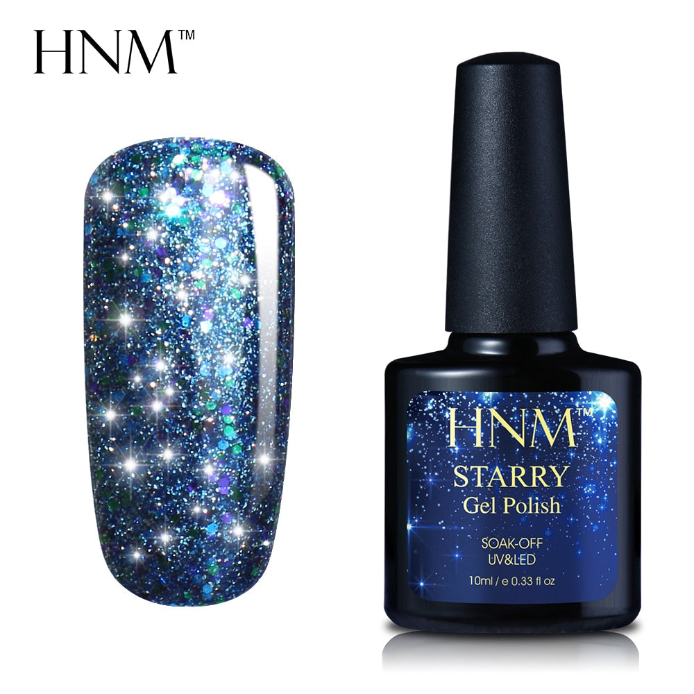 HNM Starry Bling UV Gel Nail Polish
