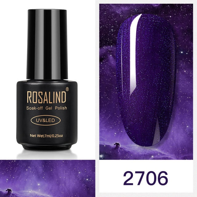 ROSALIND Gel polish Hybrid Varnishes For Nails