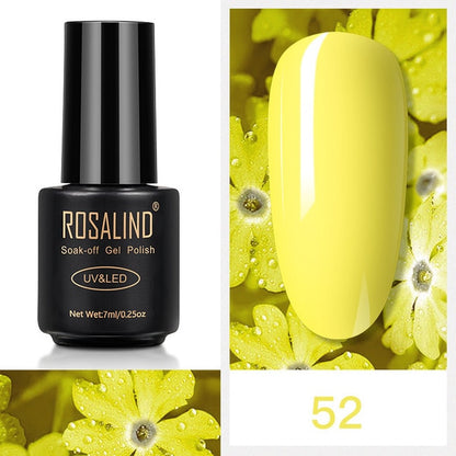 ROSALIND Gel polish Hybrid Varnishes For Nails