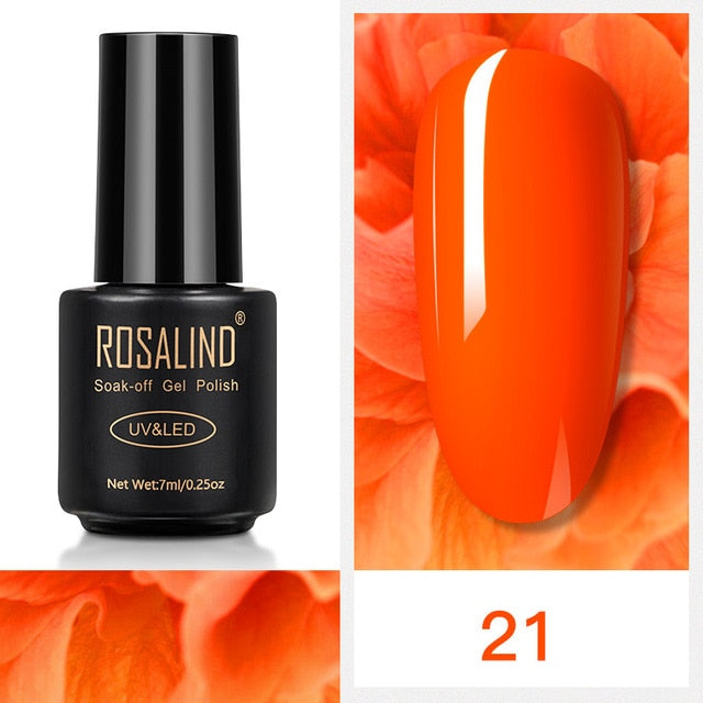 ROSALIND Gel polish Hybrid Varnishes For Nails