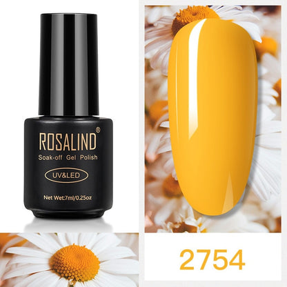 ROSALIND Gel polish Hybrid Varnishes For Nails