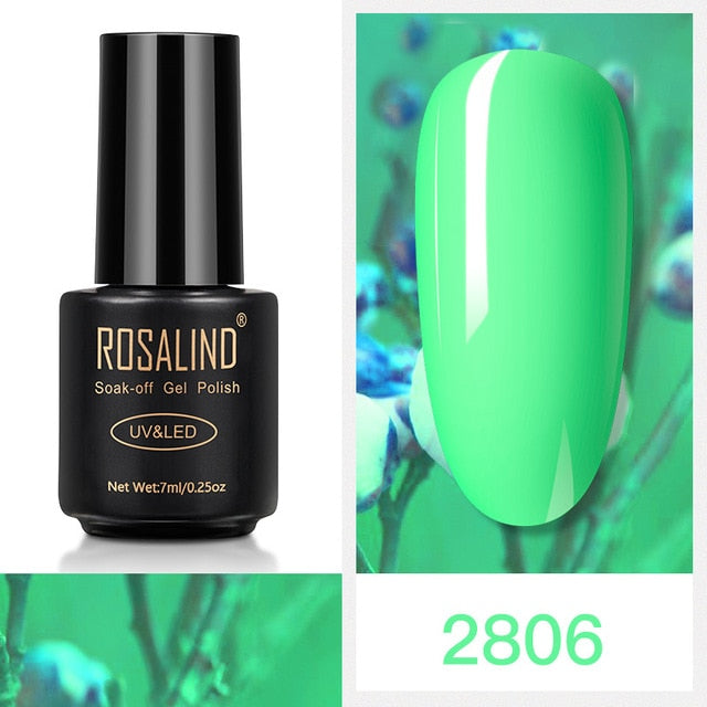 ROSALIND Gel polish Hybrid Varnishes For Nails