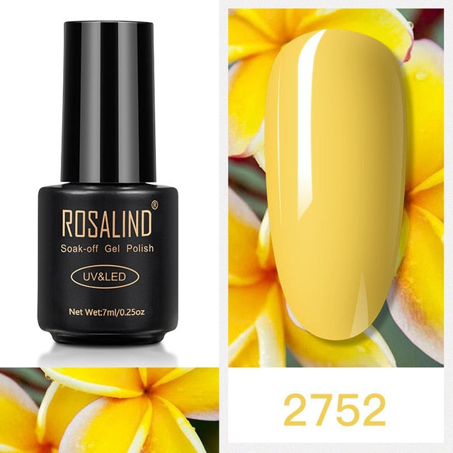 ROSALIND Gel polish Hybrid Varnishes For Nails