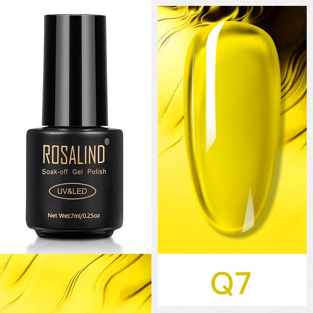 ROSALIND Gel polish Hybrid Varnishes For Nails