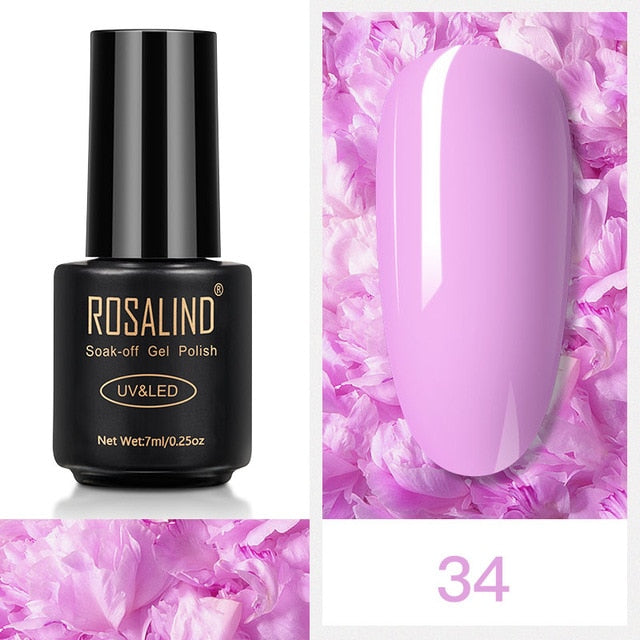 ROSALIND Gel polish Hybrid Varnishes For Nails