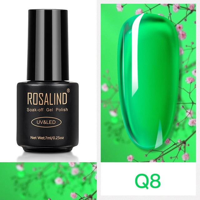 ROSALIND Gel polish Hybrid Varnishes For Nails