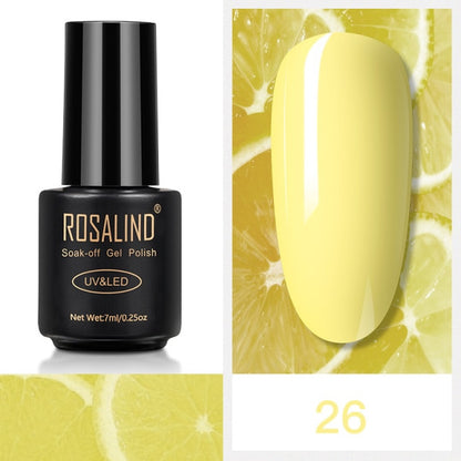 ROSALIND Gel polish Hybrid Varnishes For Nails