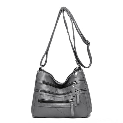 2021 Women Shoulder Bag Leather Luxury Handbags Women's Bags Designer Shoulder Crossbody Bag Female Fashion Female for Ladies