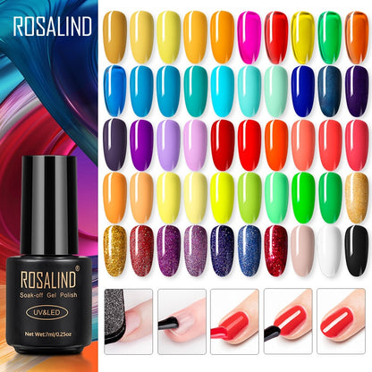 ROSALIND Gel polish Hybrid Varnishes For Nails