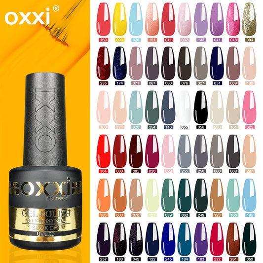 OXXI Latest 60 Colors Gel Nail Polish