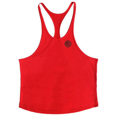 Brand Mens Gyms  Tank Tops Bodybuilding Stringer Tanktop Fitness Men Sleeveless Shirts O-Neck Y Back Tank Top men workout Vest