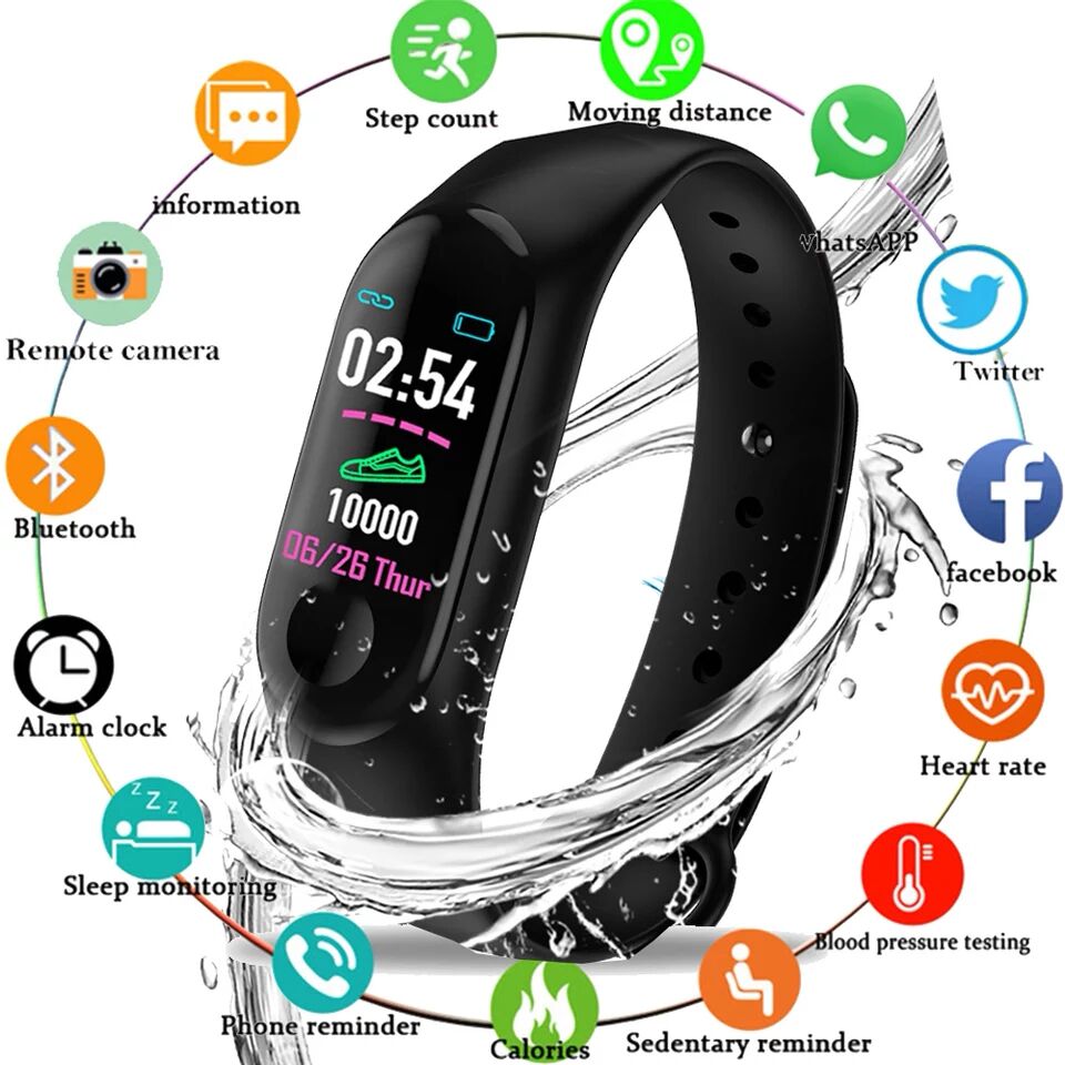 Men Smart Watches Heart Rate Blood Pressure