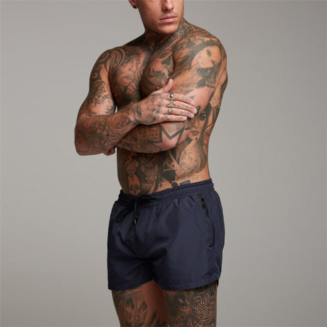 New Summer Mens Shorts Gyms Fitness Bodybuilding Casual Joggers Workout Brand Sporting Short Pants Sportswear Sweatpants