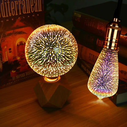 E27 110V 220V 3D Lamp Star Fireworks Effect Night light 3D table lamp Decoration Bulb bedside Home Decoration Light Luminaria